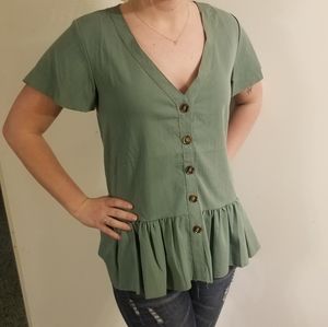 Button up blouse